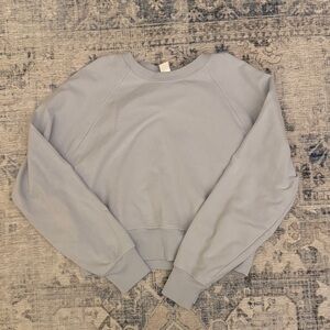 Athleta Girl Heather Gray Crewneck